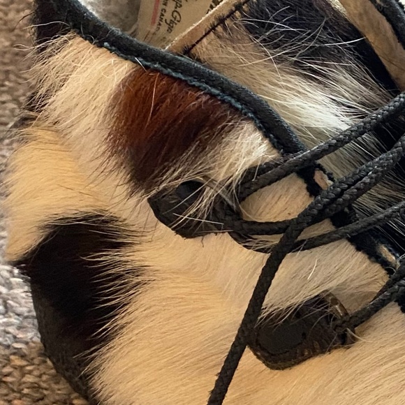 Vintage Mocatem Fur Boots Mens 8 Women's 9-9.5 - Picture 7 of 7